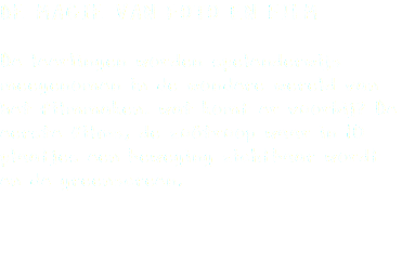 DE MAGIE VAN FOTO EN FILM De leerlingen worden spelenderwijs meegenomen in de wondere wereld van het filmmaken. wat komt er voorbij? De eerste films, de zoötroop waar in 10 plaatjes een beweging zichtbaar wordt en de greenscreen. 